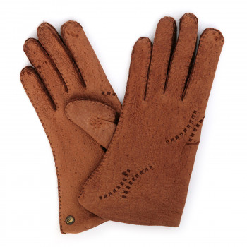 Dámské kožené rukavice KAPHA Kork 7,5 velikost