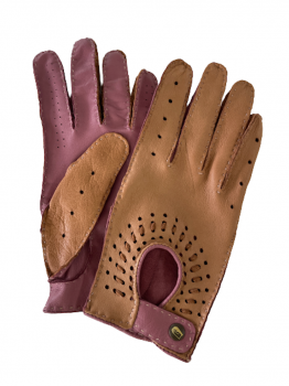 Dámské kožené rukavice SARVANGA 7,5 Pink