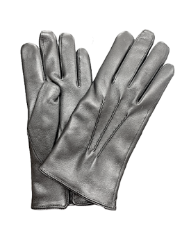 Pánské kožené zimní rukavice Classic Black