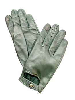 Dámské řidičské rukavice - British green 7,5 