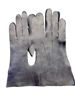 Kreativní sada "Ušij si své rukavice" DIY ready to sew 8 NAVY BLUE