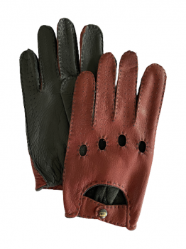 Pánské řidičské rukavice 8,5 kombinace DB 2023