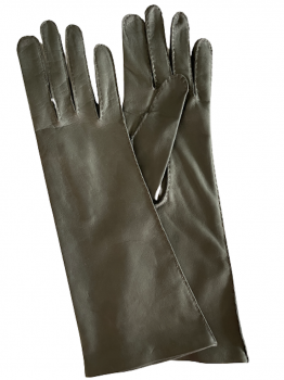 Dámské kožené rukavice šedý stone 7,5 DB2023