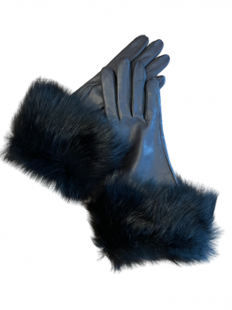 Dámské rukavice Toscana černé 7,5 Black