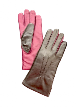 Dámské kožené rukavice ručně šité BRB 7