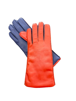 Dámské kožené rukavice  ručně šité BO 7,5