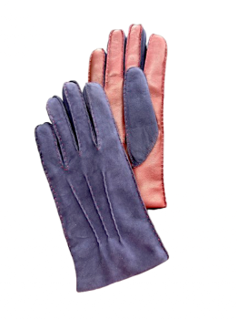 Dámské kožené rukavice  ručně šité 6,5 BB