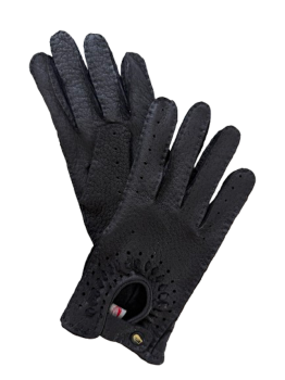 Dámské kožené rukavice Váta Peccary Black 6,5